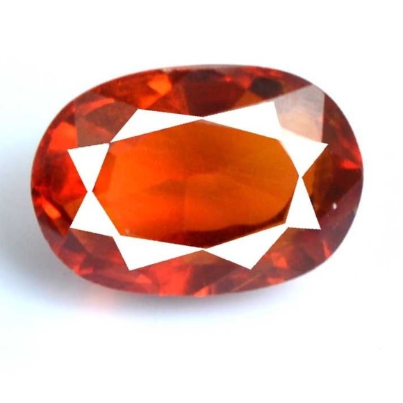 100% Natural 6.30 Ct Certified Spessartine Garnet